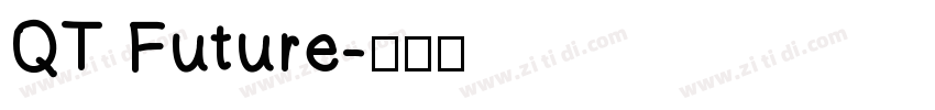 QT Future字体转换